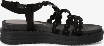 TAMARIS Strap Sandals in Black