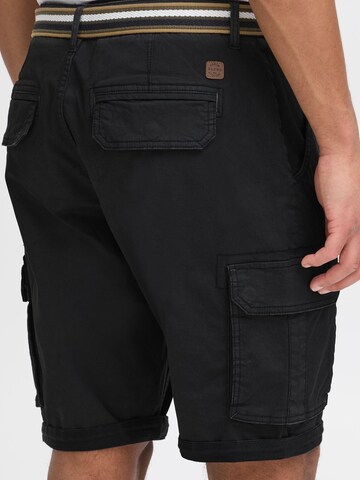 BLEND Regular Cargohose 'Brian' mit Gürtel in Schwarz