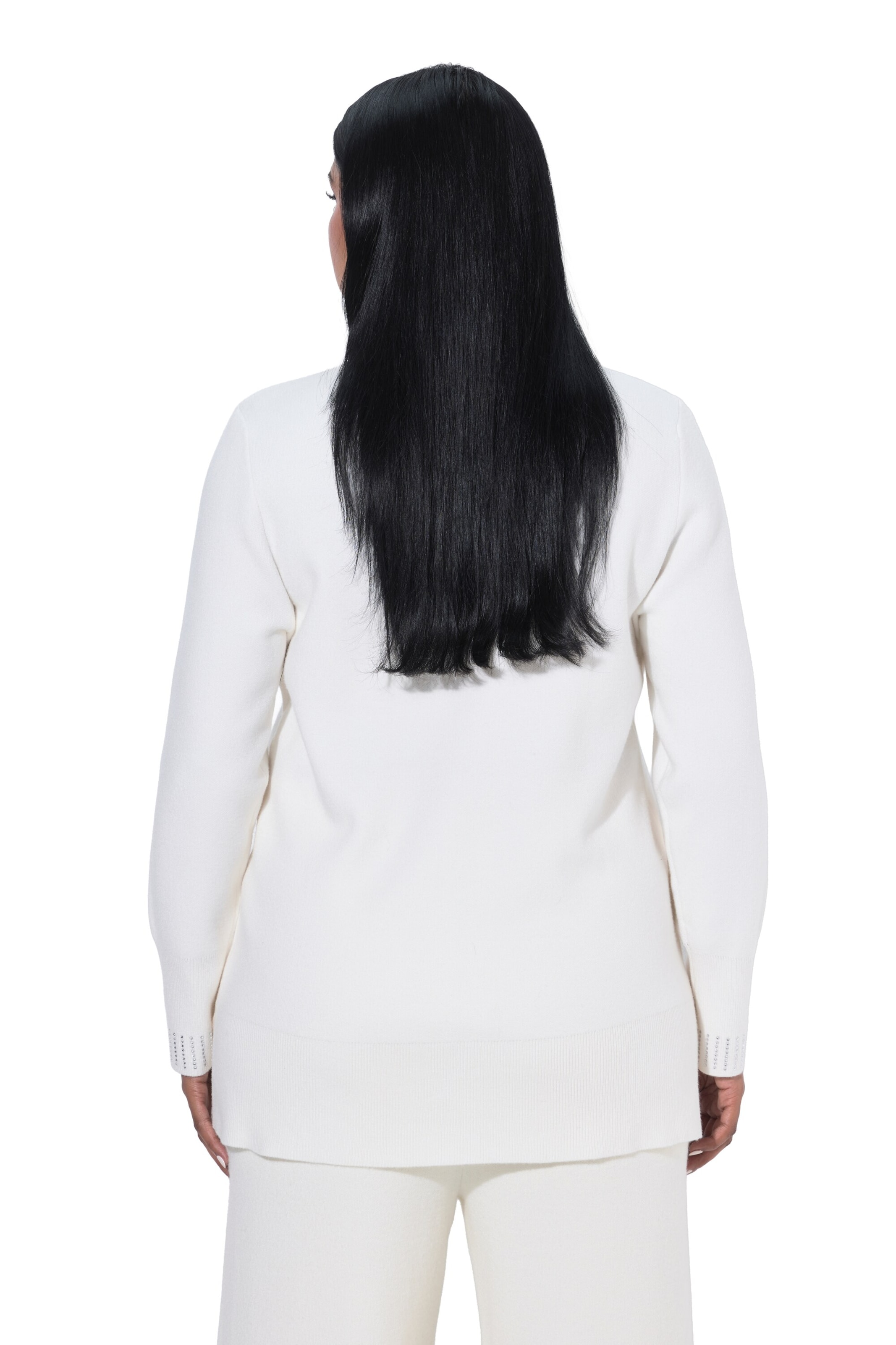 Ulla Popken Pullover in Weiß