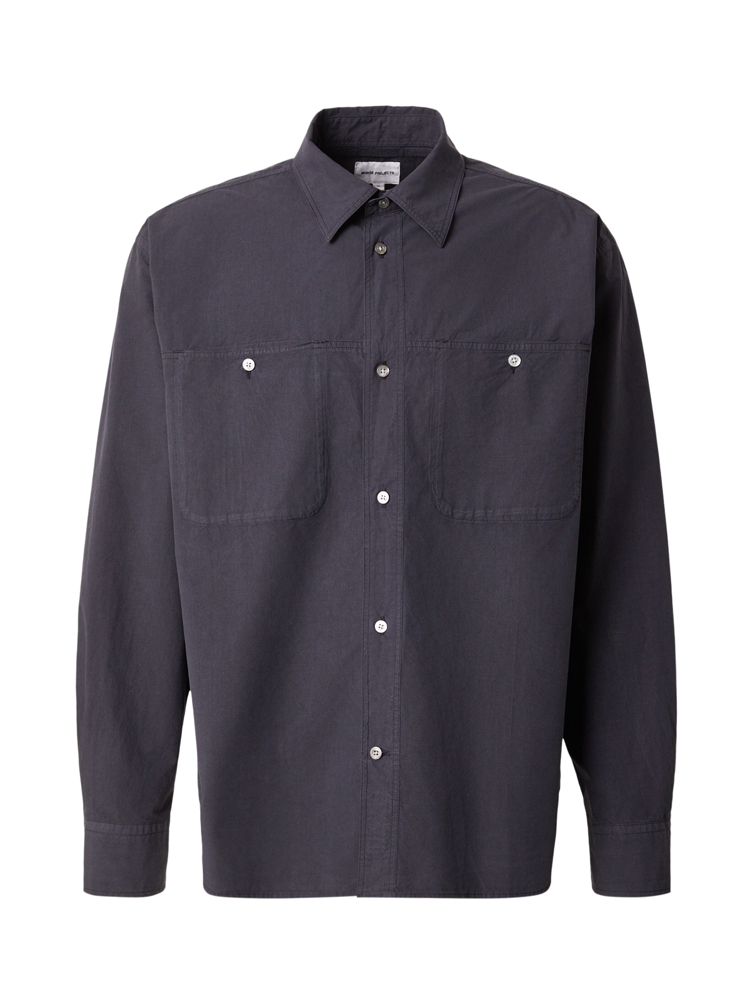 Fit confort Chemise 'Falster' NORSE PROJECTS en bleu : devant