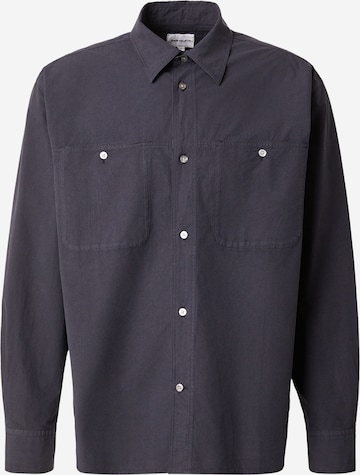 NORSE PROJECTSComfort Fit Košulja 'Falster' - plava boja: prednji dio