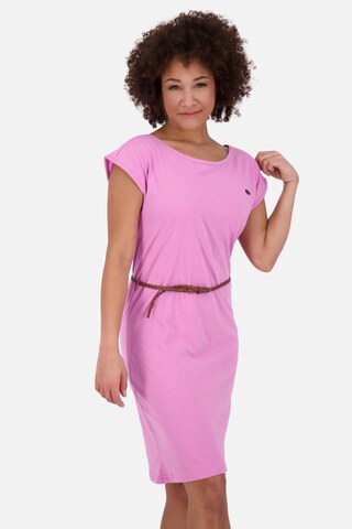 Alife and Kickin Dress 'ElliAK' in Pink: front