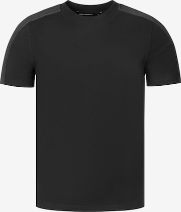 Karl Lagerfeld - Camiseta en negro: frente