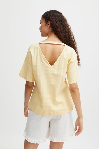 b.young - Camisa 'Falakka' em amarelo