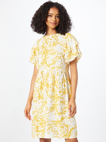 Robe-chemise 'ANI BEA' VERO MODA en jaune : devant