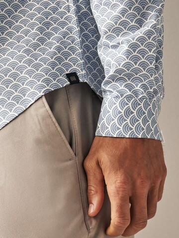 Next - Ajuste regular Camisa en azul