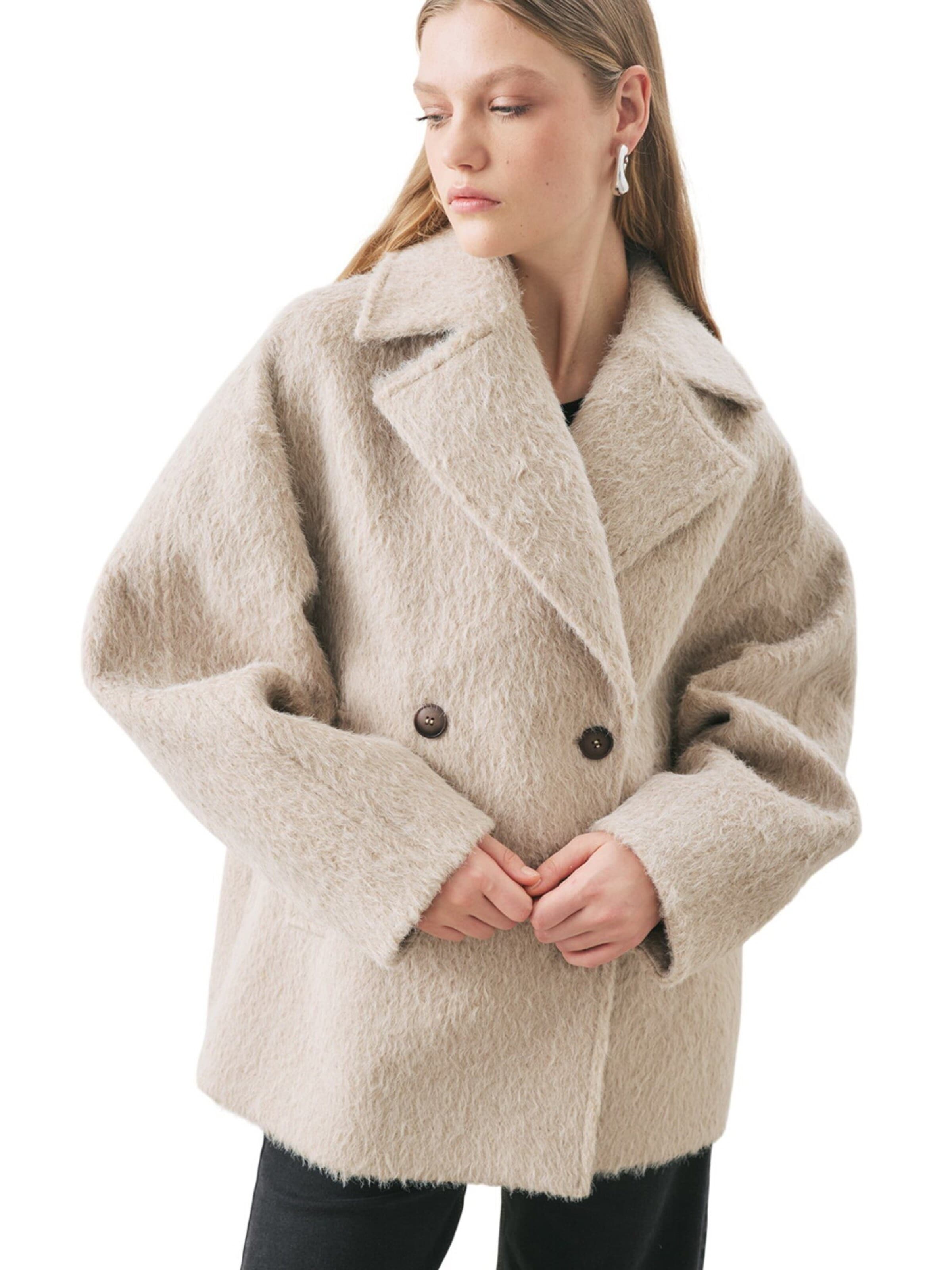 MANUKA Winterjacke in Beige