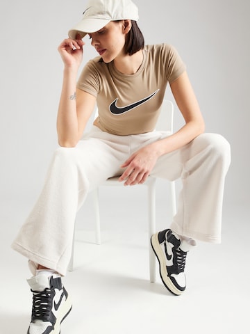 Nike Sportswear Shirt in Beige