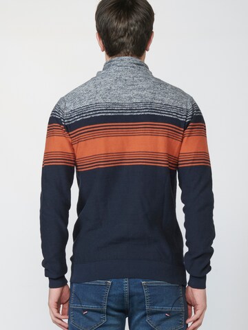 Pull-over KOROSHI en bleu