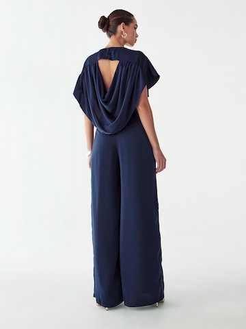 Willa Kezeslábas 'Lorella' - kék: hátul