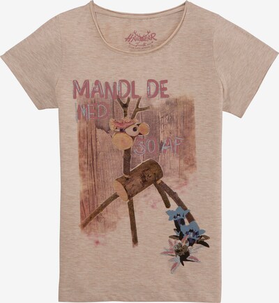 HANGOWEAR Shirt in beige, Produktansicht