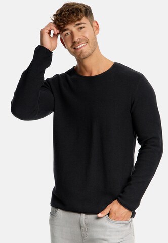 Pull-over 'Loakim' INDICODE JEANS en noir