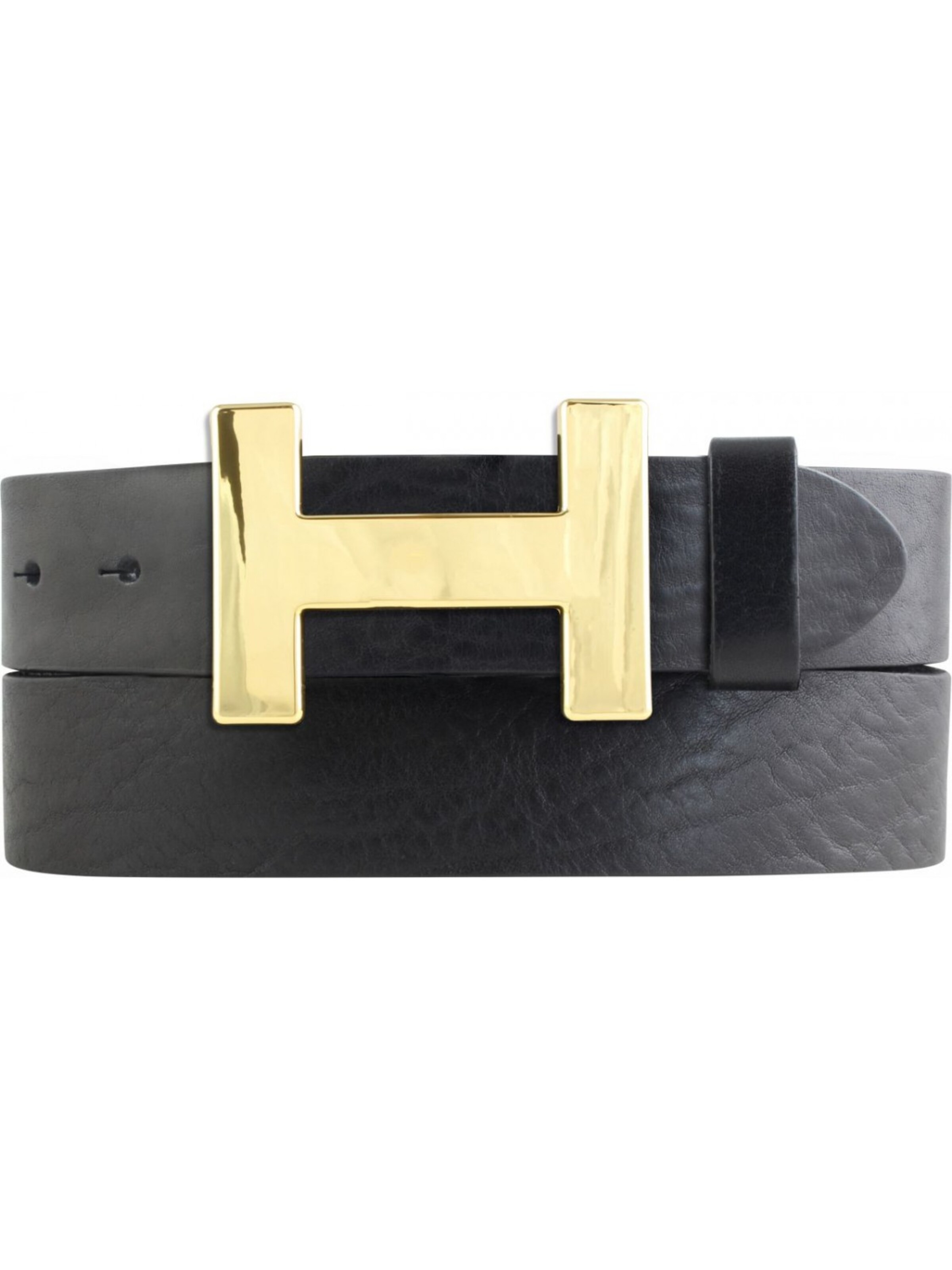 BELTINGER Gürtel 'Henry'‌‌‌‌ in Schwarz: Vorderseite