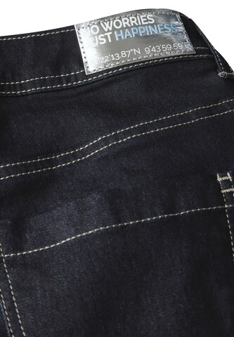 CECIL Slimfit Rinsed Washed Jeans in Blau