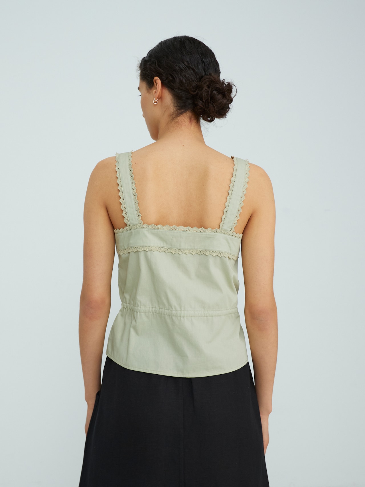 EDITED Top 'Taren' verde chiaro