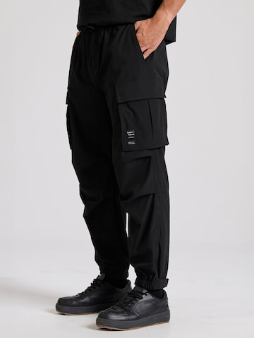 Funky Buddha Tapered Cargo nadrágok - fekete