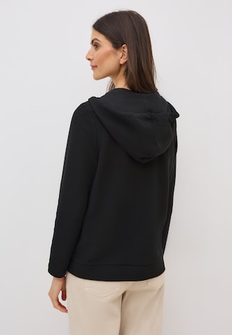 CECIL Sweatjacke in Schwarz