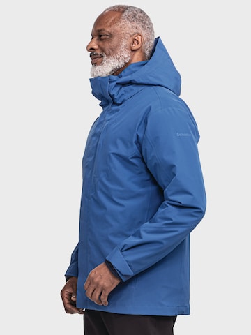 Schöffel Outdoorjas 'Tamina' in Blauw