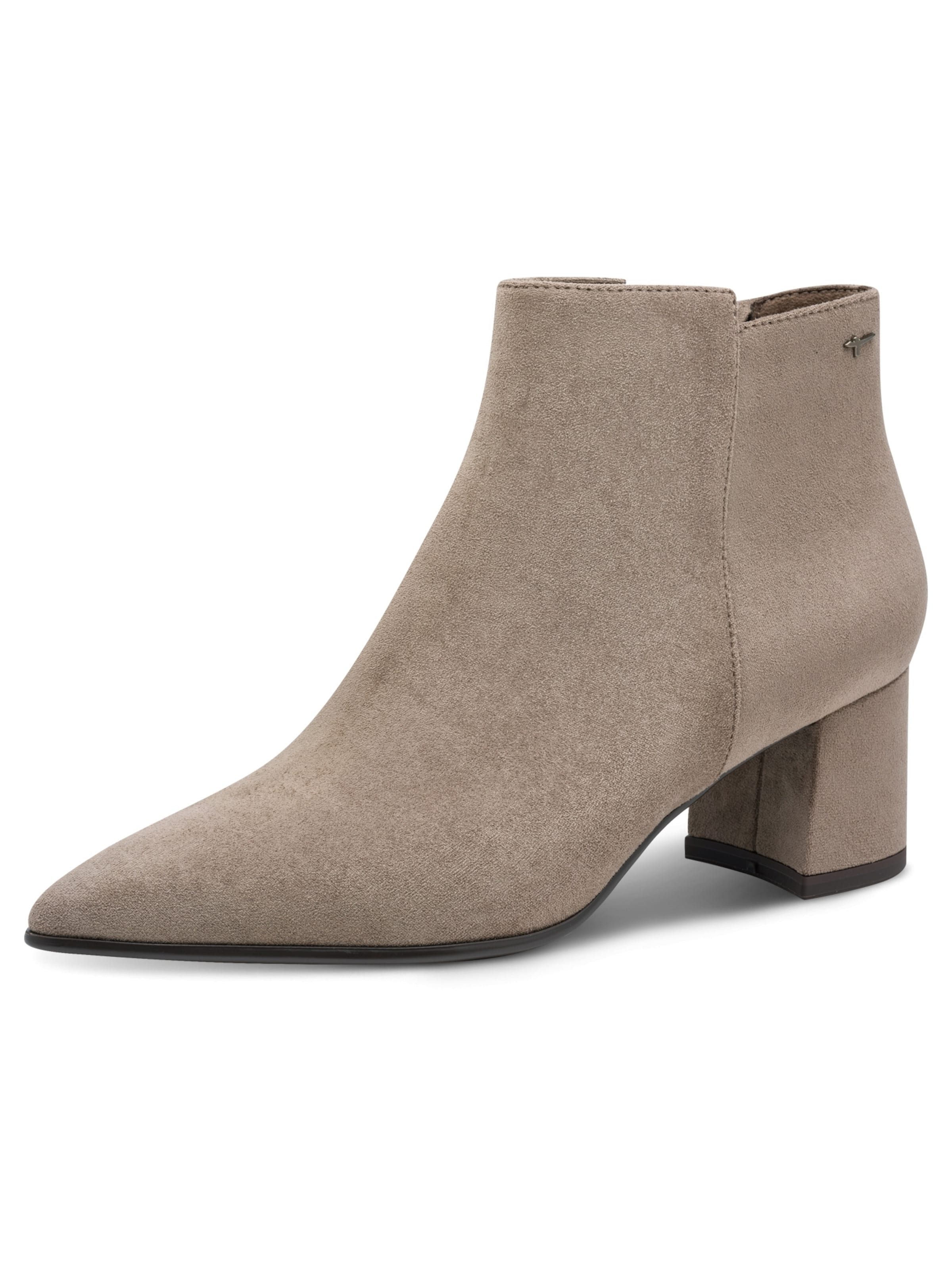 Tamaris Ankle Boots in Beige: Vorderseite