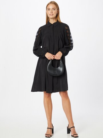 Copenhagen Muse Shirt Dress 'MADELYN' in Black