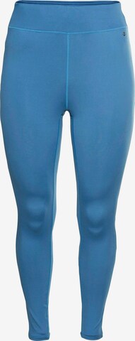 SHEEGO Skinny Funktionsleggings in Blau: predná strana