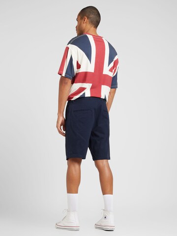SCOTCH & SODA Regular Chinobyxa 'Stuart' i blå