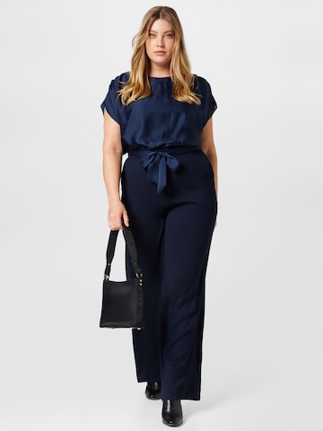 Tuta jumpsuit di SWING Curve in blu