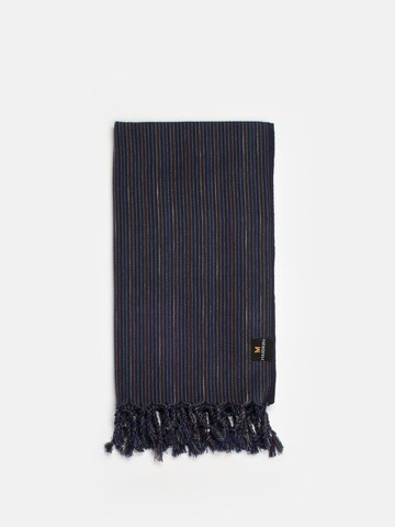 MARSIKOH Beach Towel 'Royal' in Black: front