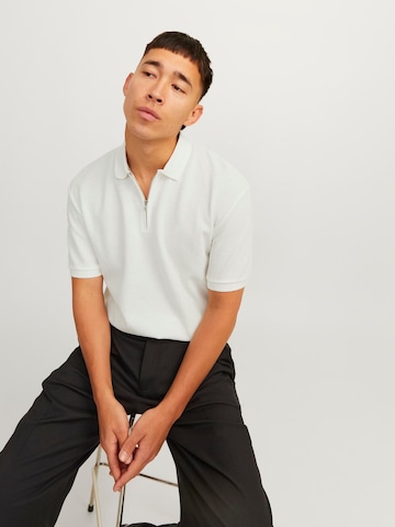 T-Shirt 'JJJohnny' JACK & JONES en blanc