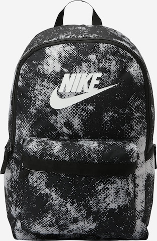 Rucsac 'HERITGE RORSCHACH' de la Nike Sportswear pe negru: față