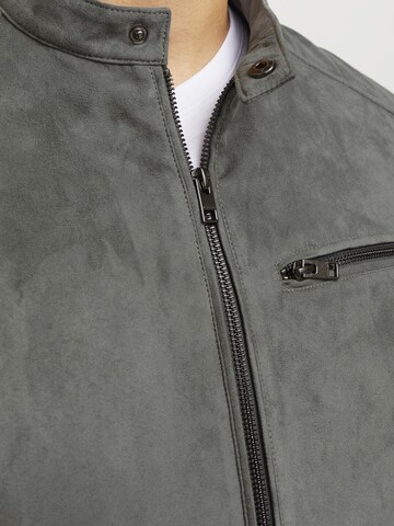 JACK & JONES Between-Season Jacket 'JJEDylan' in Grey