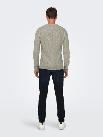 Pull-over 'ONSMALAKI' Only & Sons en gris