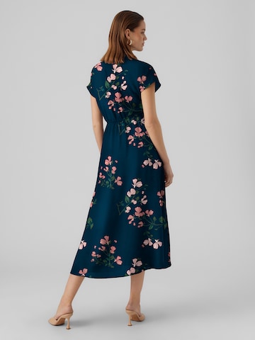 VERO MODA Shirt Dress 'VMNEWHALLIE' in Blue