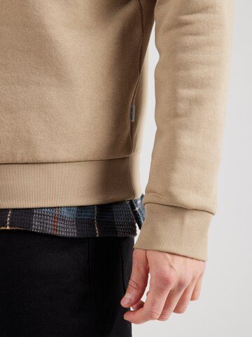 JACK & JONES Sweatshirt 'JJEBradley' i beige