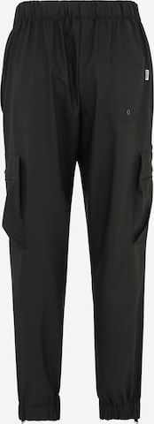 RAINS Tapered Cargo Pants in Black