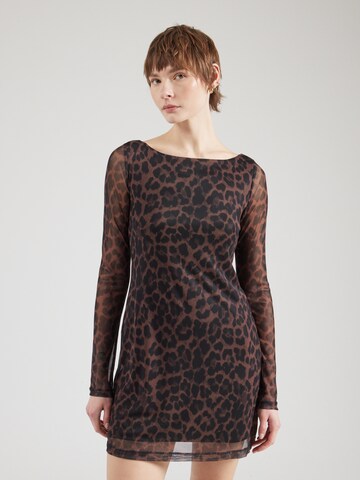 ABOUT YOU - Vestido 'Duffy Dress' en marrón: frente