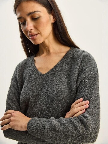 Bianco Lucci Pullover in Grau