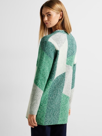 CECIL Knit Cardigan in Green