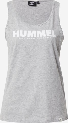 Hummel Спортивный топ 'Legacy' в Серый: спереди