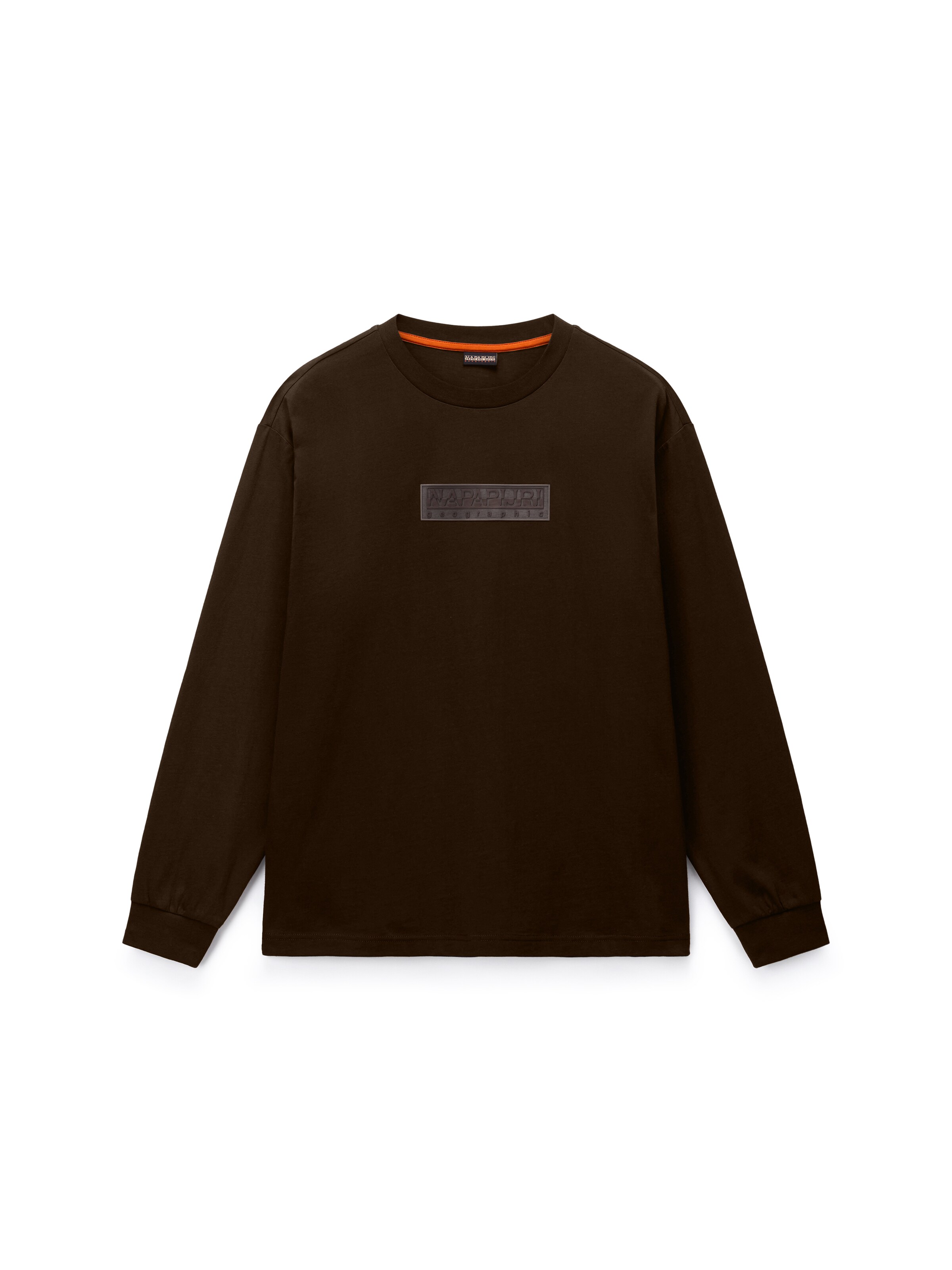 NAPAPIJRI Sweatshirt in Braun: Vorderseite