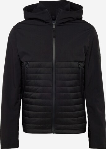 Calvin Klein Outdoorová bunda – černá: přední strana