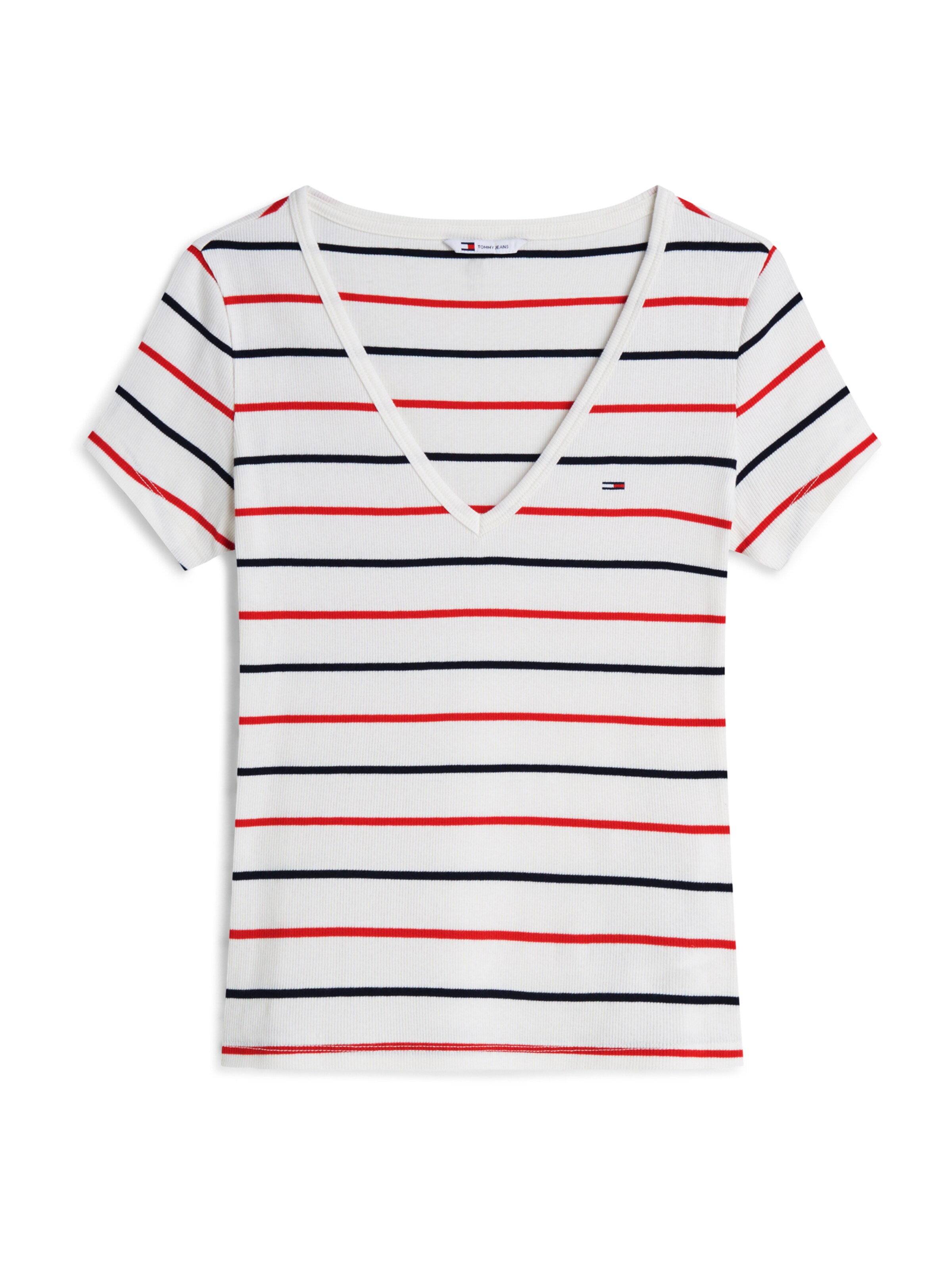 Tommy Jeans Särk 'ESSENTIAL', värv valge: eest vaates