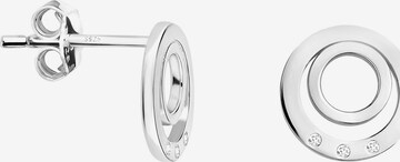 Sofia Milani Ohrringe 'Circles' in Silber: Vorderseite