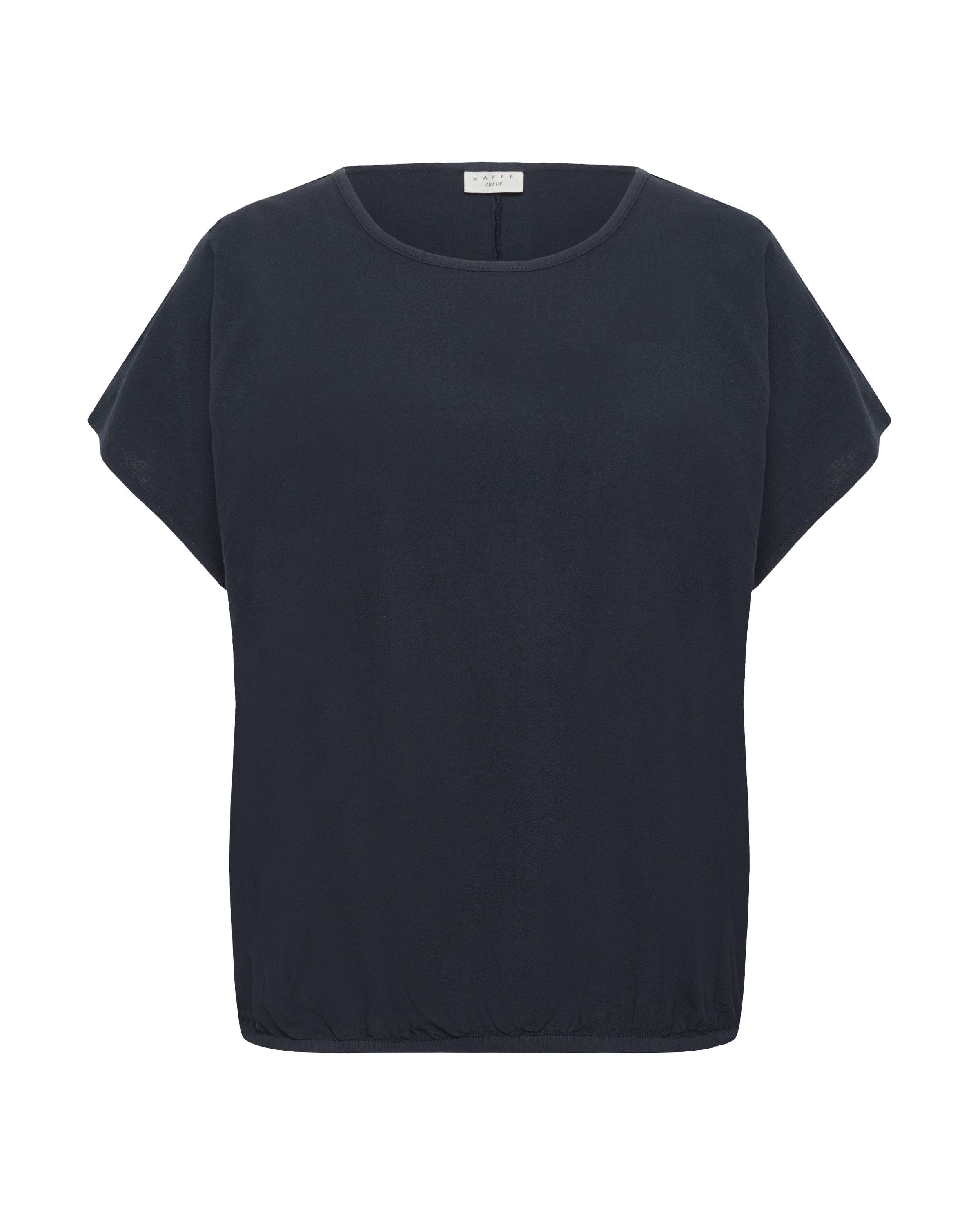 KAFFE CURVE - Blusa 'KCNana' en azul: frente