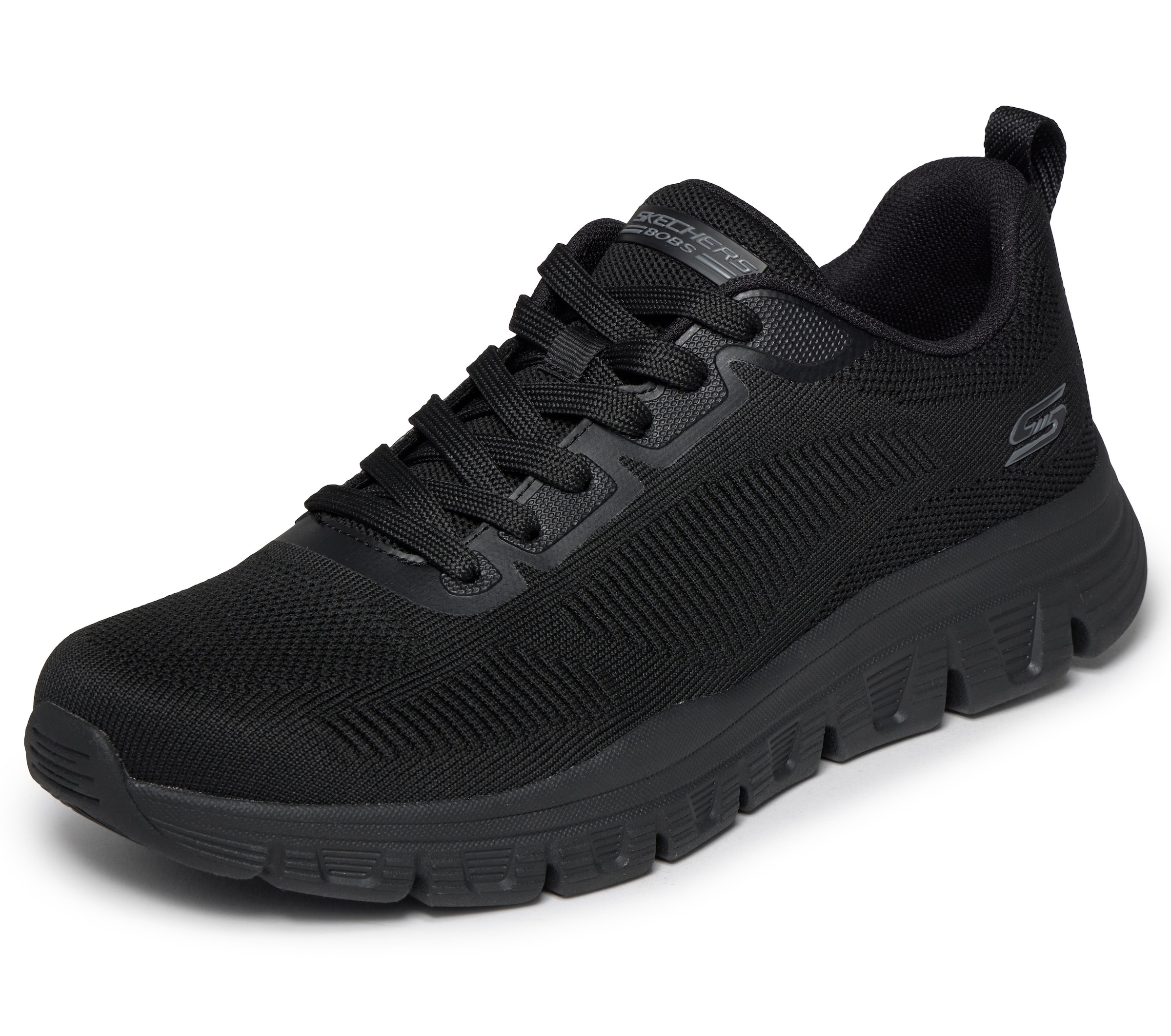 SKECHERS Sneaker in Schwarz: Vorderseite