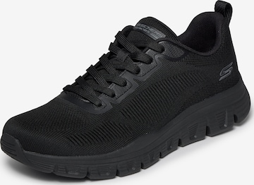 SKECHERS Sneaker in Schwarz: Vorderseite