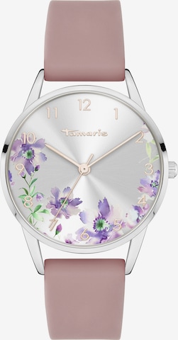 Tamaris Analoguhr in Pink: Vorderseite