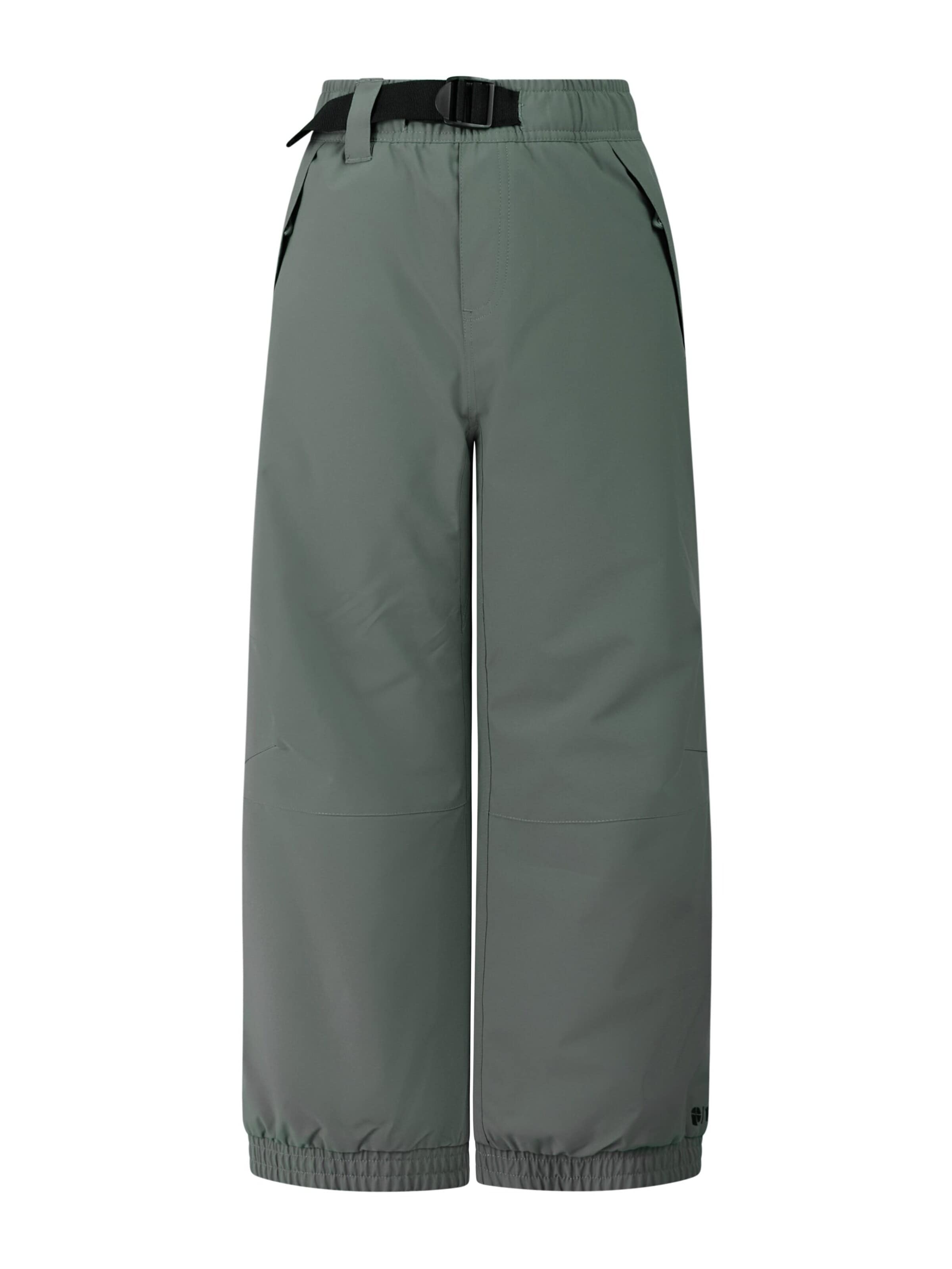 PROTEST Regular Workout Pants 'PRTKenny JR' in Green: front