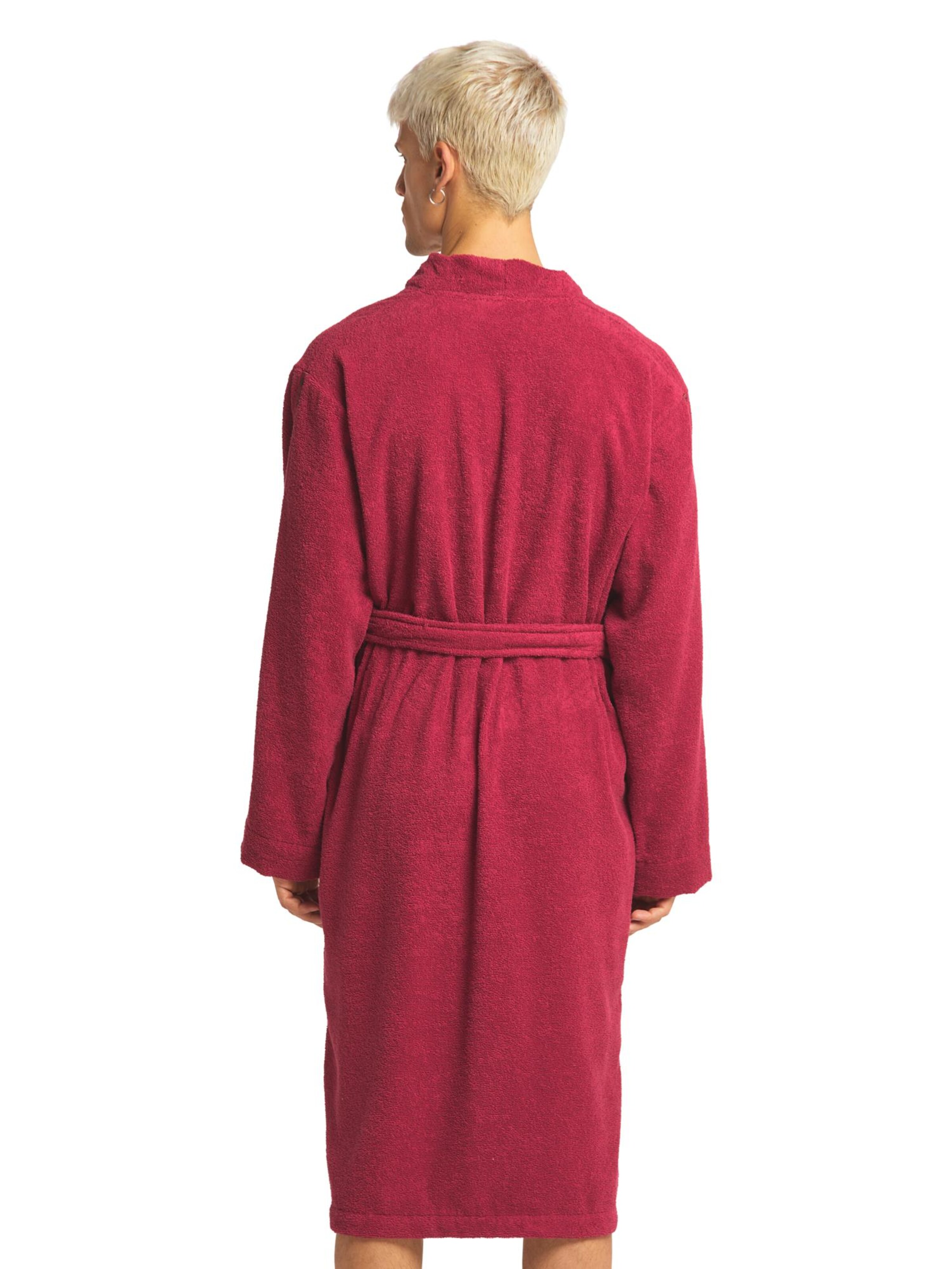 Carlo Colucci Badjas kort in Rood