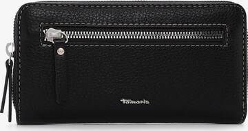 TAMARIS Wallet 'Anuschka' in Black: front